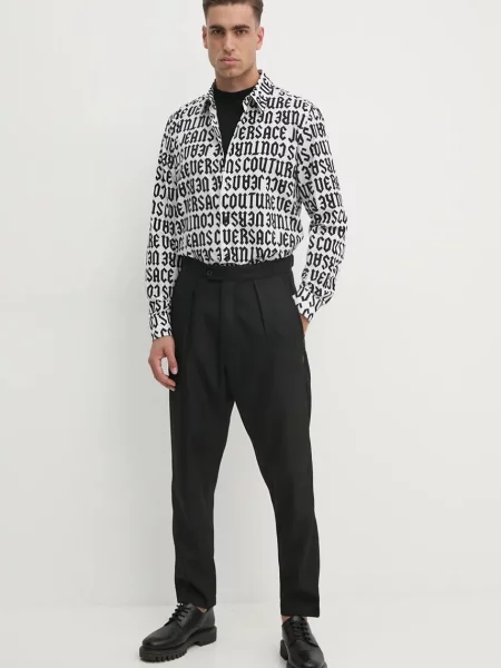 Сорочка Versace Jeans Couture regular класичний комір білий
