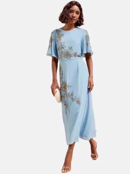 Friends Like These Rochie de seară deschis / auriu albastru