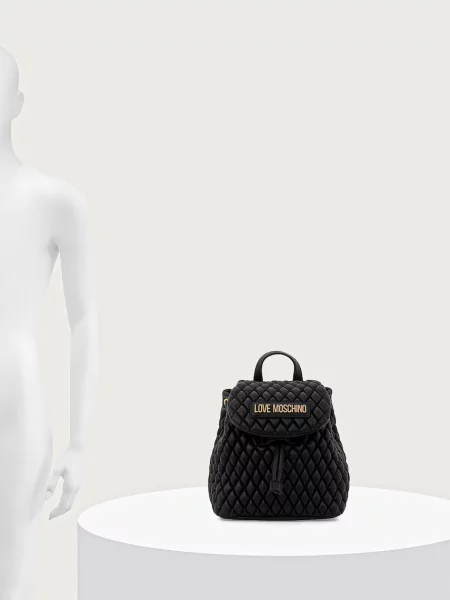 Кожаный рюкзак Love Moschino