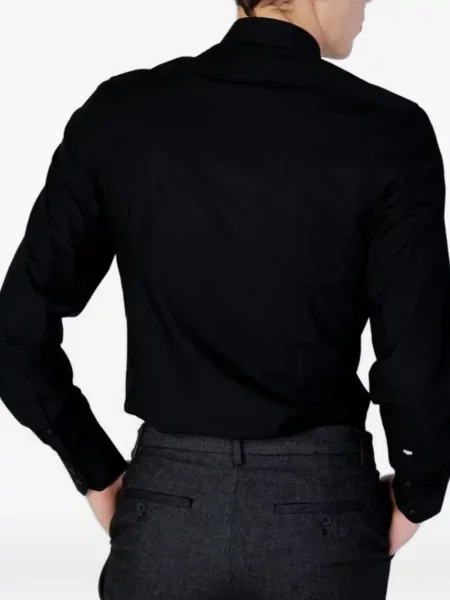 Cămașă Antony Morato din poplin negru