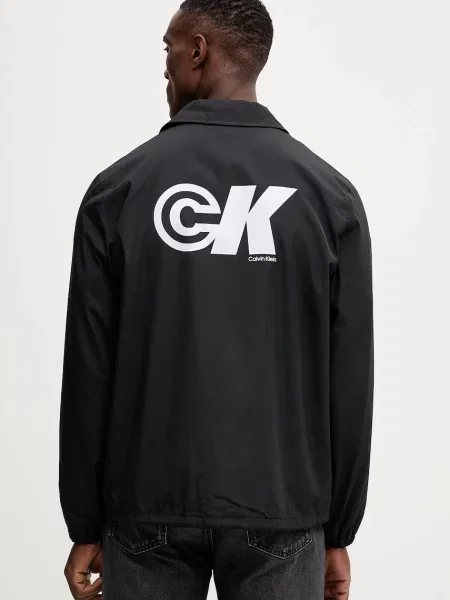 Bunda Calvin Klein Jeans přechodná černá