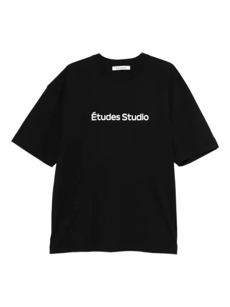 Tricou études Studio cu imagine negru