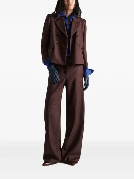 Μπλέιζερ Dorothee Schumacher tweed διπλόκουμπα καφέ