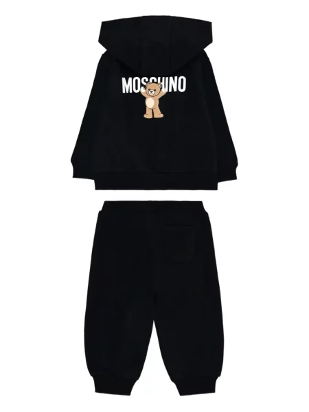 Komplet dresowy dziecięcy Moschino czarny