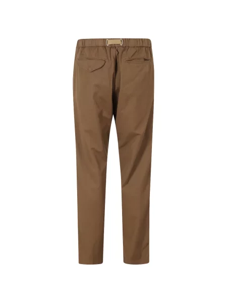 Cu centură pantaloni White Sand alb