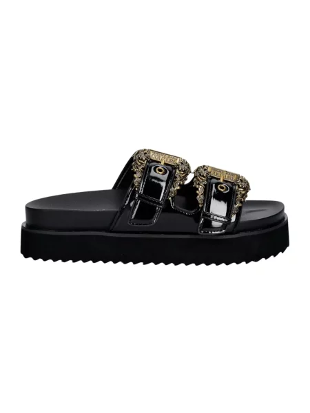 Versace Jeans Couture Klapki czarny