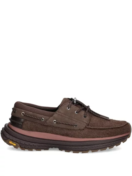 Sneakerși Ps Paul Smith din dantelă maro