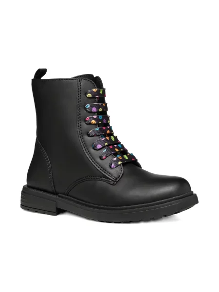 Buty do kostki dziecięce Geox czarne