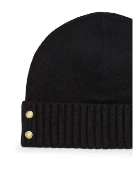 Čiapka Lauren Ralph Lauren čierna