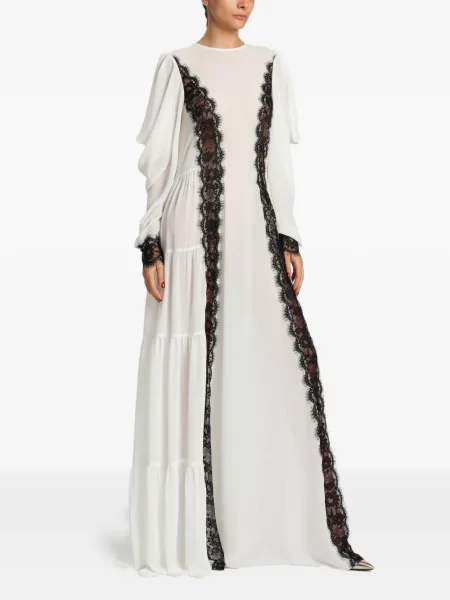 Rochie Miau By Clara Rotescu din dantelă alb