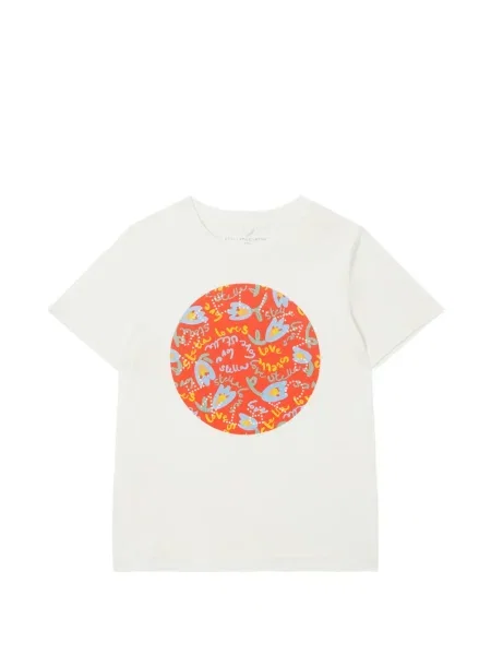Gyerek póló Stella Mccartney fehér