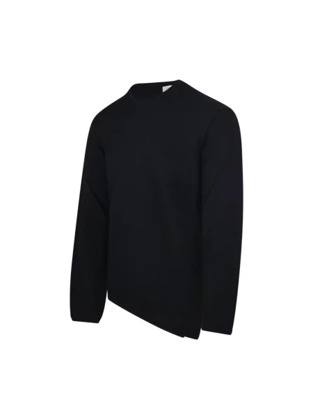 Dzianinowy sweter Comme Des Garcons czarny