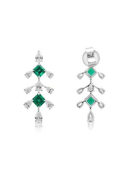 Cercei Hyt Jewelry alb
