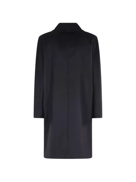 Palton Max Mara cu două rânduri de nasturi albastru