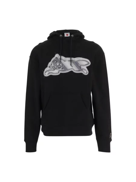Bluza z kapturem Icecream z logo czarna