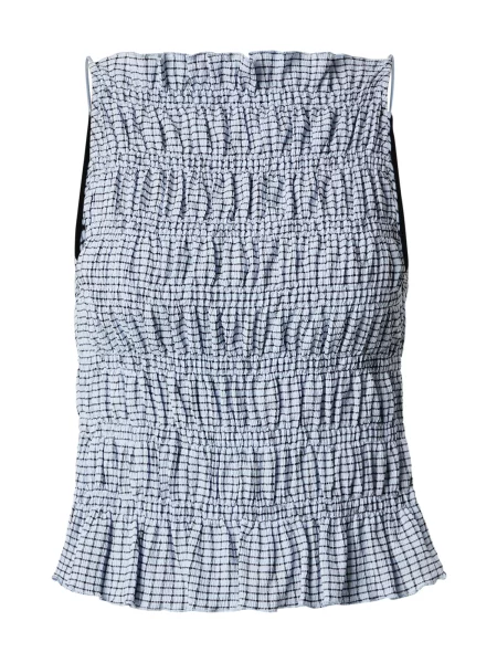 EDITED Top Birdy albastru alb