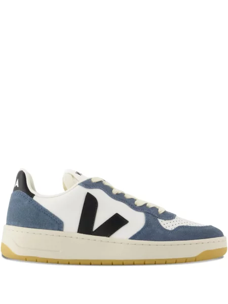 Sneakerși Veja V-10 din piele alb
