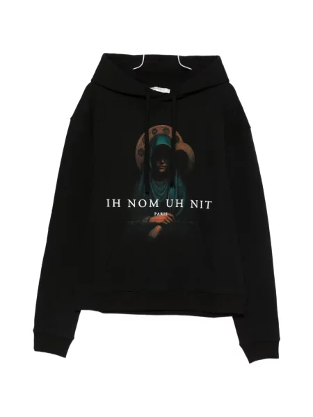 Hanorac cu glugă Ih Nom Uh Nit negru