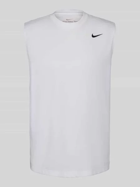 T-shirt w kroju regular fit z nadrukiem z logo Nike Training biała