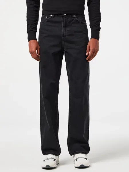 Прямі джинси Lacoste чорний