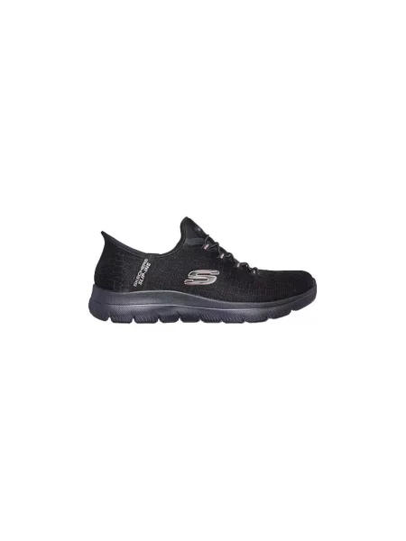 Rövid félcipő Skechers fekete