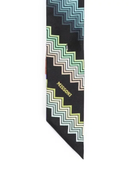 Κοκαλιάρης κασκόλ Missoni μαύρο