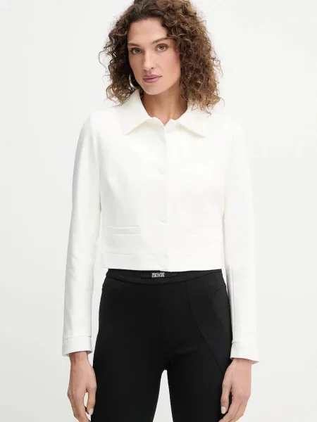 Сако Morgan с едно копче с изчистен дизайн VTAGA.F бяло