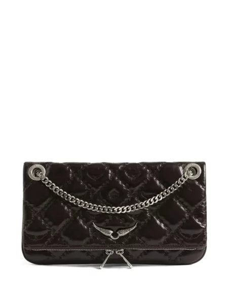 Clutch torbica Zadig&voltaire smeđa