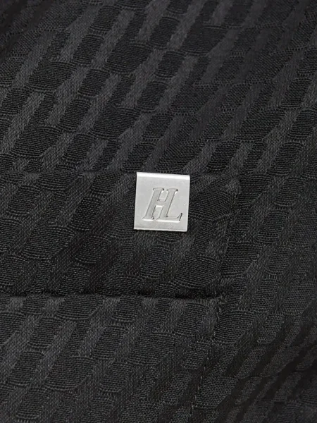 Vestă Helmut Lang din jacard negru
