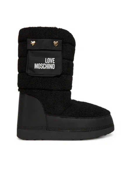 Śniegowce LOVE MOSCHINO czarne