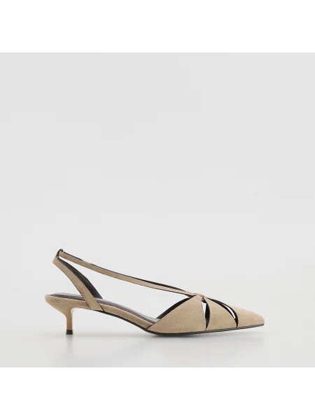 Reserved Lodičky z ovčí kůže béžová