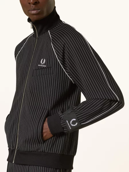 Fred Perry Mikina černá bílá