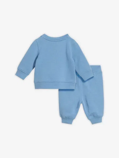 Bluza dresowa i spodnie z czystej bawełny organicznej 2 części niebieskie