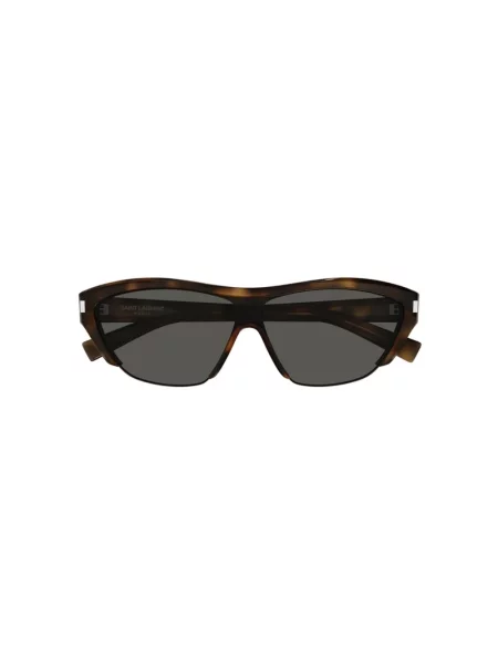 Okulary przeciwsłoneczne Saint Laurent brązowe