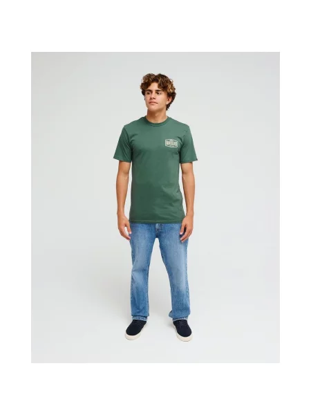 Koszulka z krótkim rękawem Quiksilver Ev Surf Garage khaki XS zielony