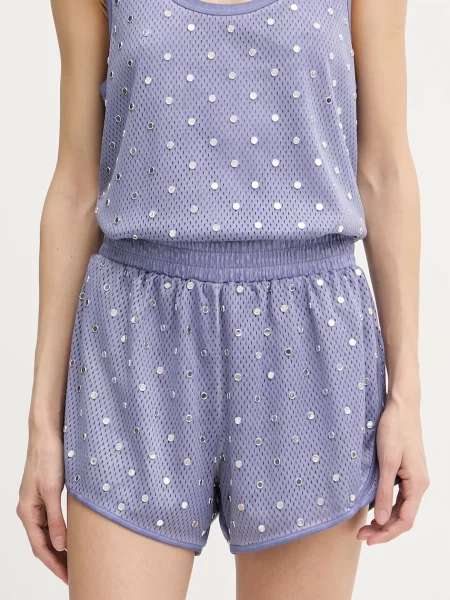 Pinko pantaloni scurți pentru femei violet