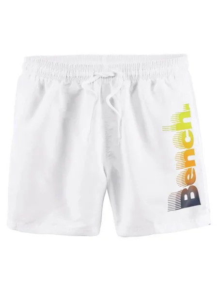 BENCH Șorturi de baie albastru noapte / galben alb