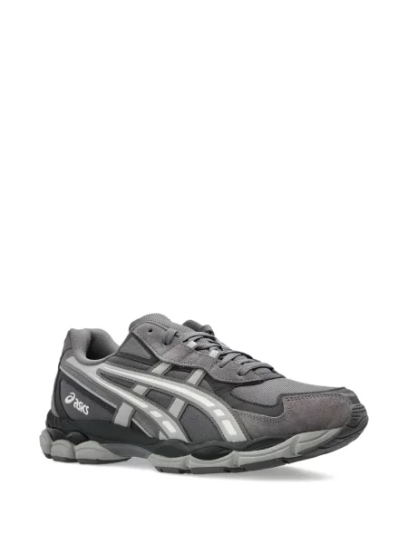 Sneakerși Asics din piele de căprioară albastru