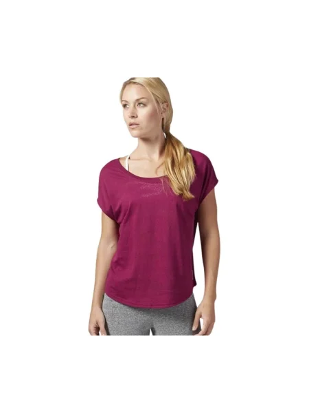 Tricou Reebok Sport bordo