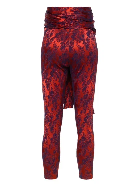 Kalhoty Jean Paul Gaultier Pre-owned červené