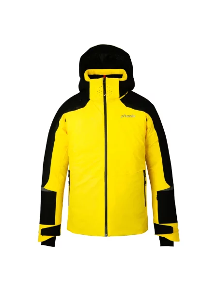 Kurtka narciarska Phenix skórzana żółta