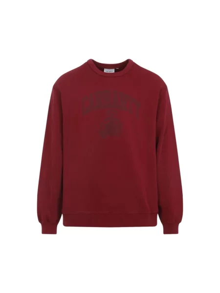 Bluza Carhartt Wip z nadrukiem czerwona