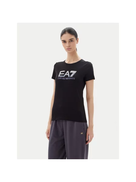 Emporio Armani Majica Regular Fit črna