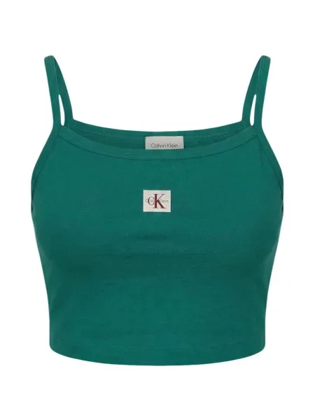 Top Calvin Klein Jeans zelena