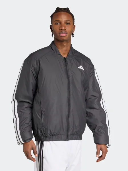 ADIDAS SPORTSWEAR Športová bunda ESS čierna biela