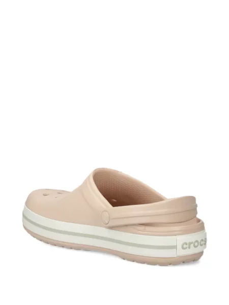 Papuci Crocs cu dungi cu perforații