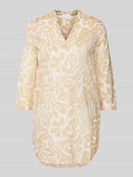 Tunika o kroju regular fit z rękawem o dł. Christian Berg Woman