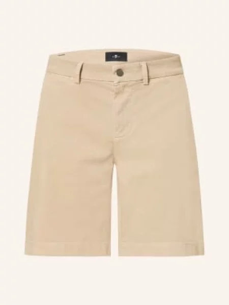 Kalhoty 7 For All Mankind béžové