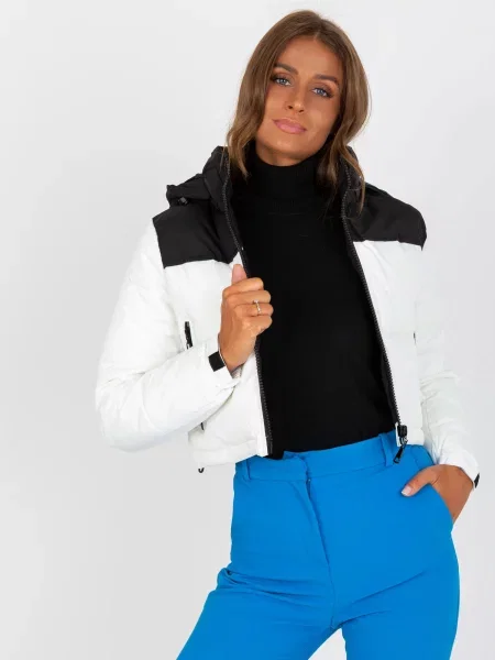 Geacă Fashionhunters alb