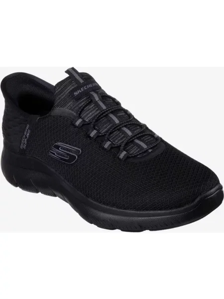 Buty do biegania Skechers Summits Slip-Ins ciemnoszary 40 czarny